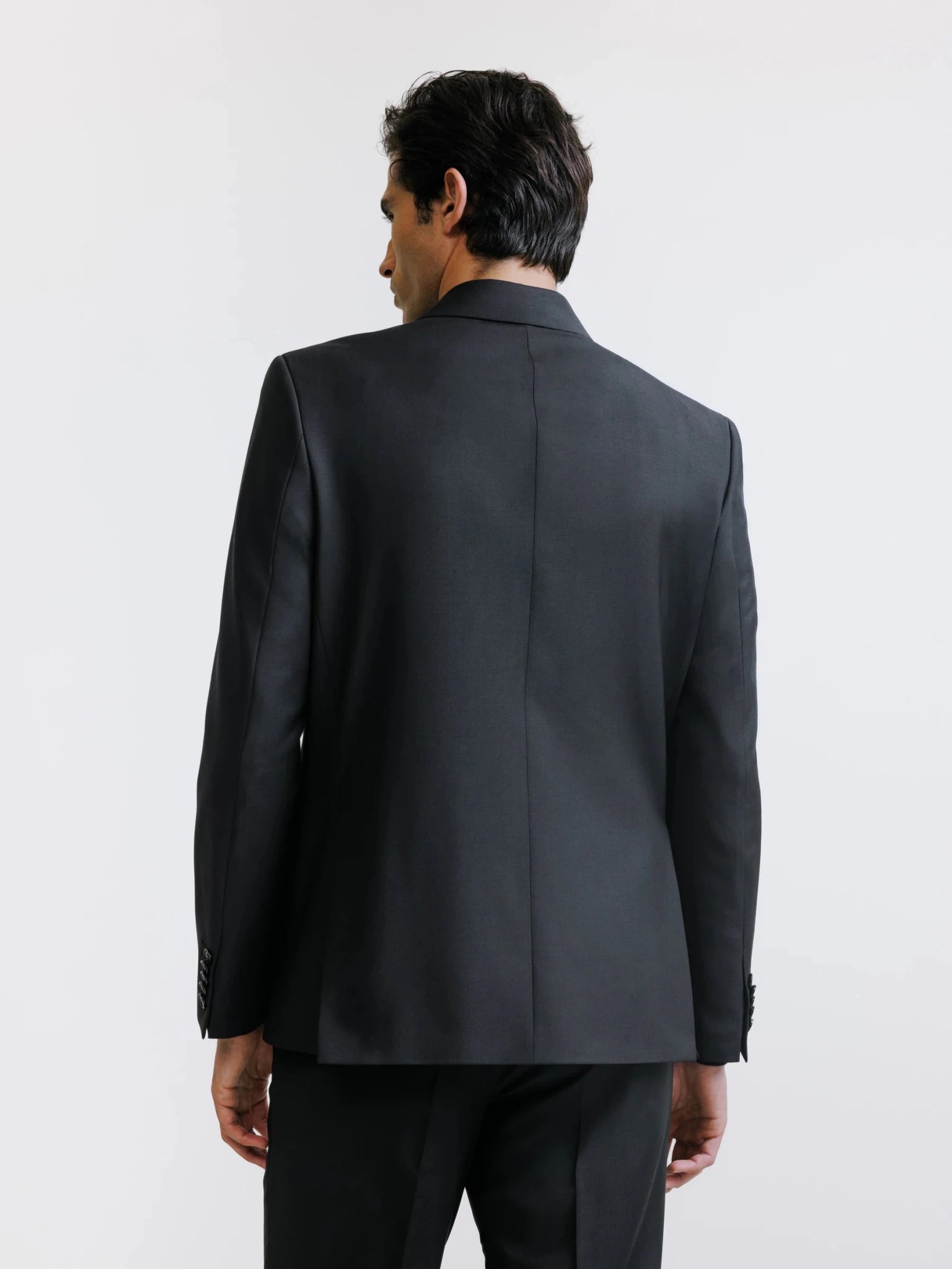 Costume croisé noir - IZAC