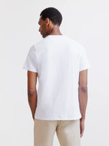 T-shirt col rond blanc