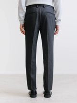 Pantalon ville en flanelle grise - IZAC