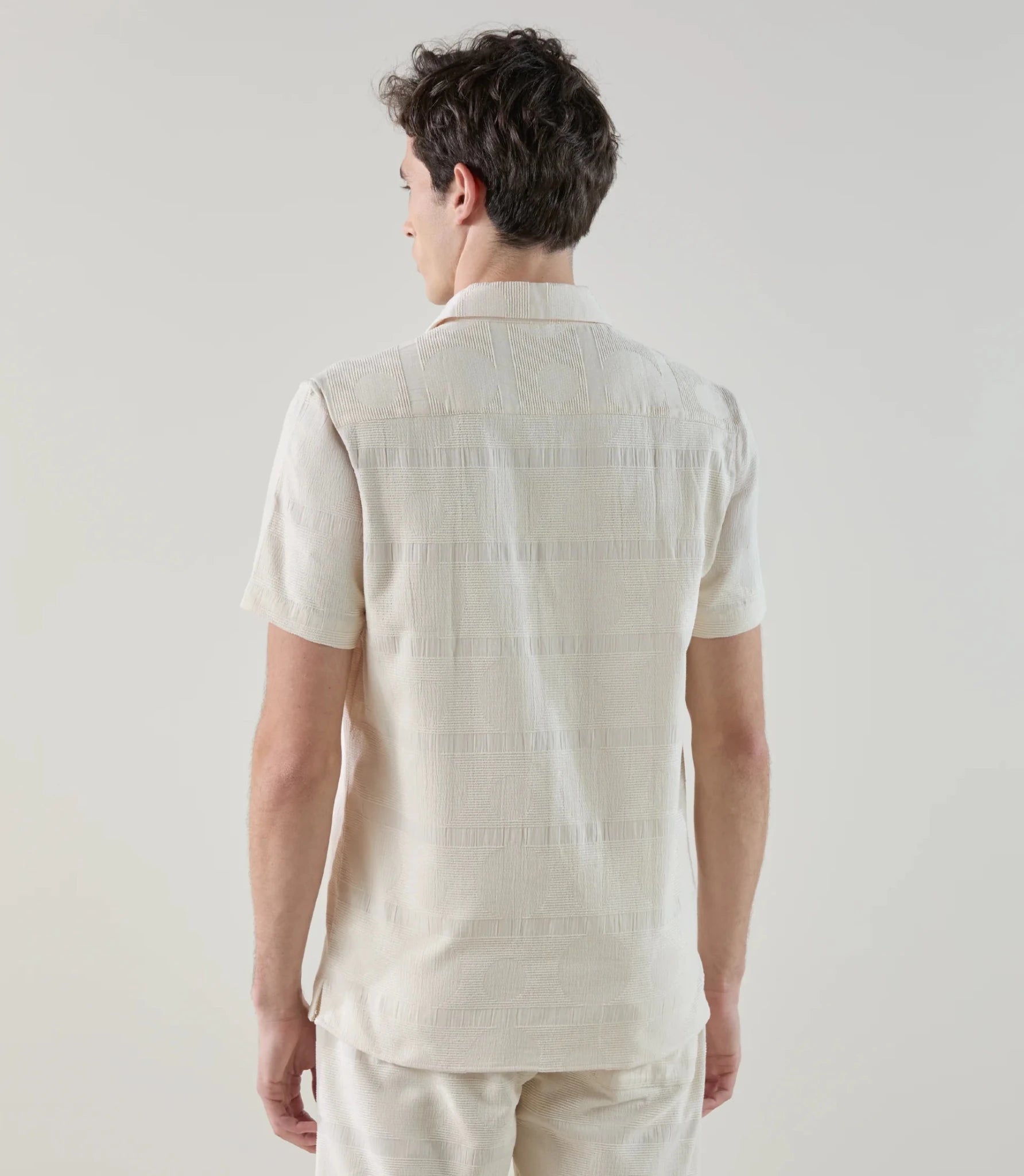 Chemise fantaisie écru - IZAC