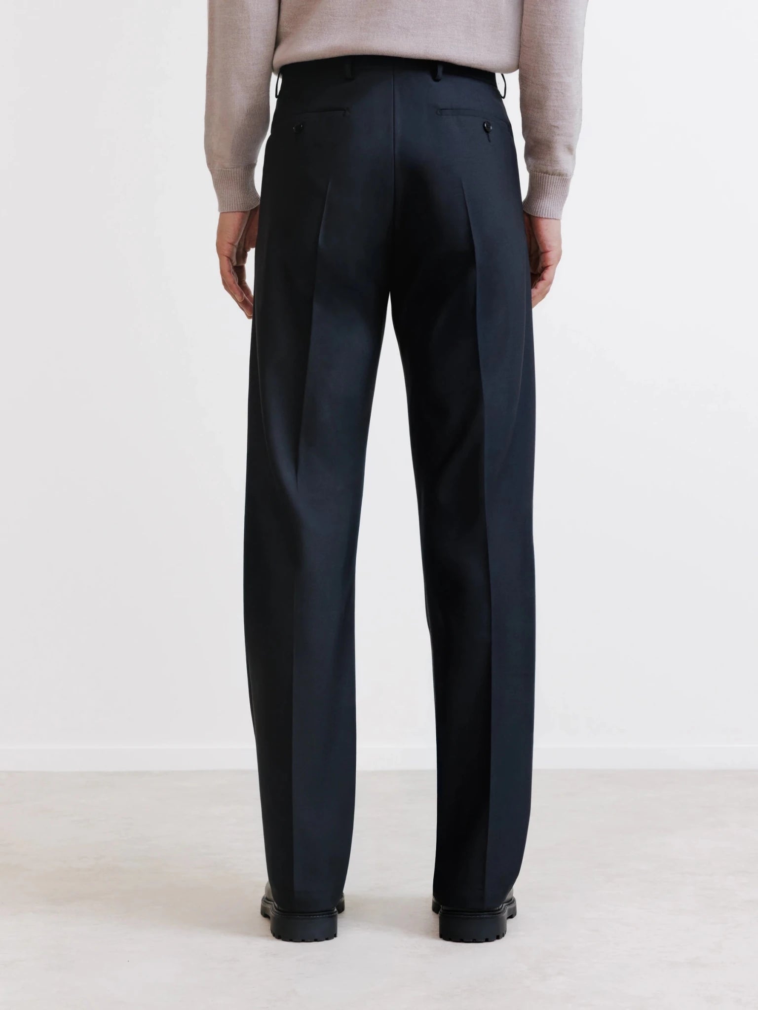 Pantalon taille haute noir - IZAC