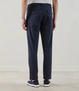 Pantalon casual en maille marine - IZAC