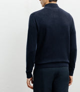 Upholstered collar switch 100% marine cashmere