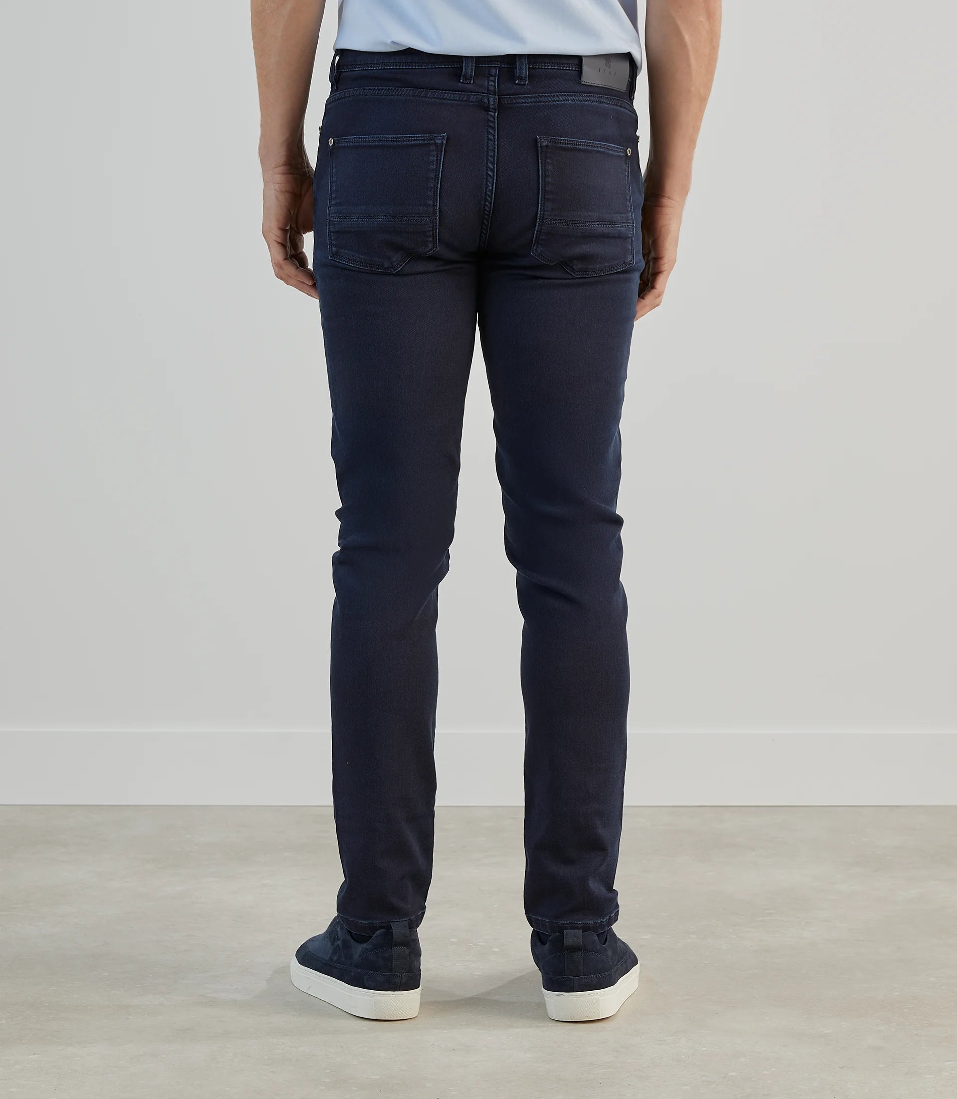 Jean 5 poches stretch marine - IZAC