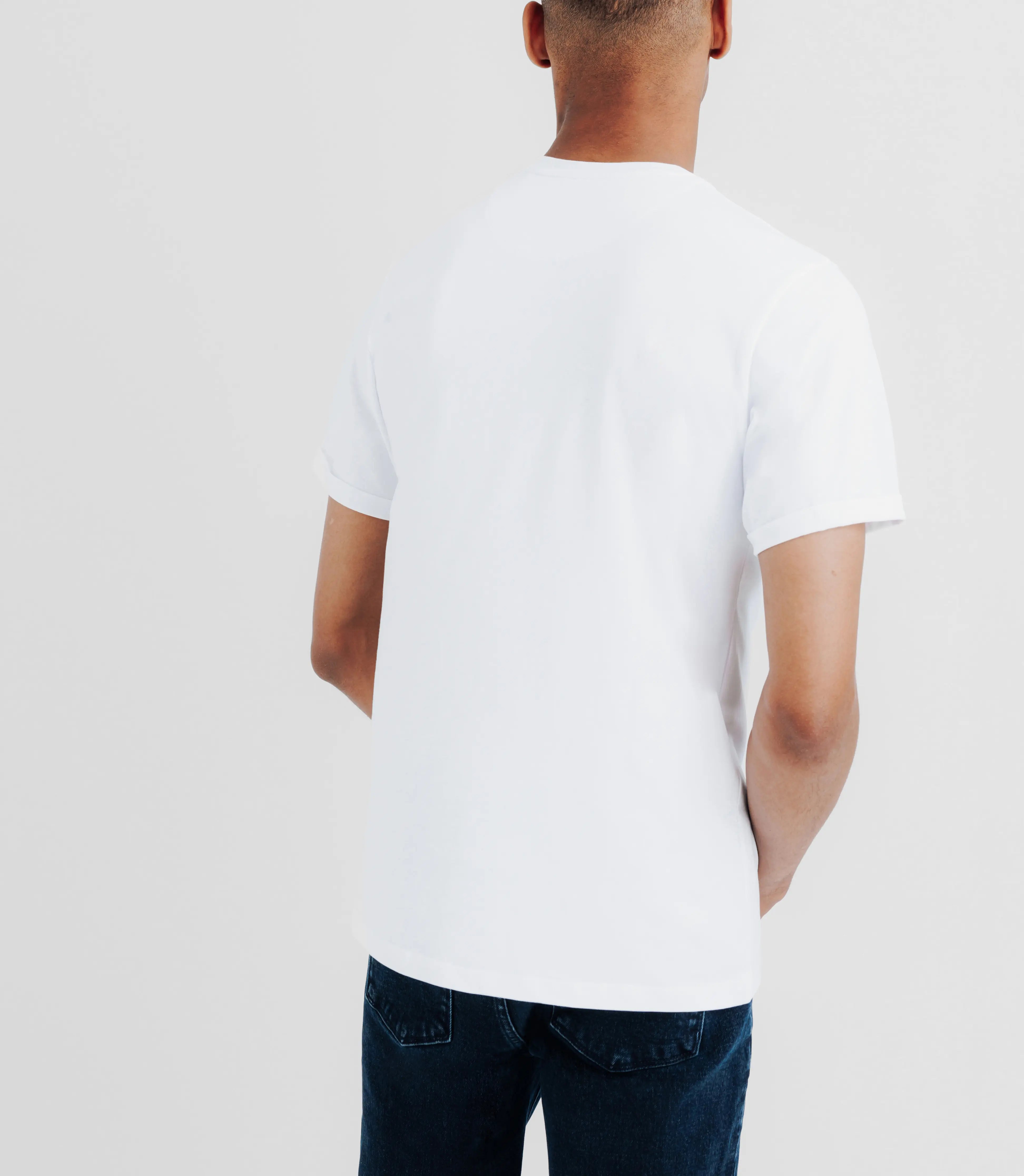 T-shirt en jersey blanc - IZAC