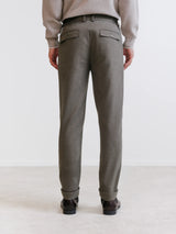 Pantalon armuré chatain