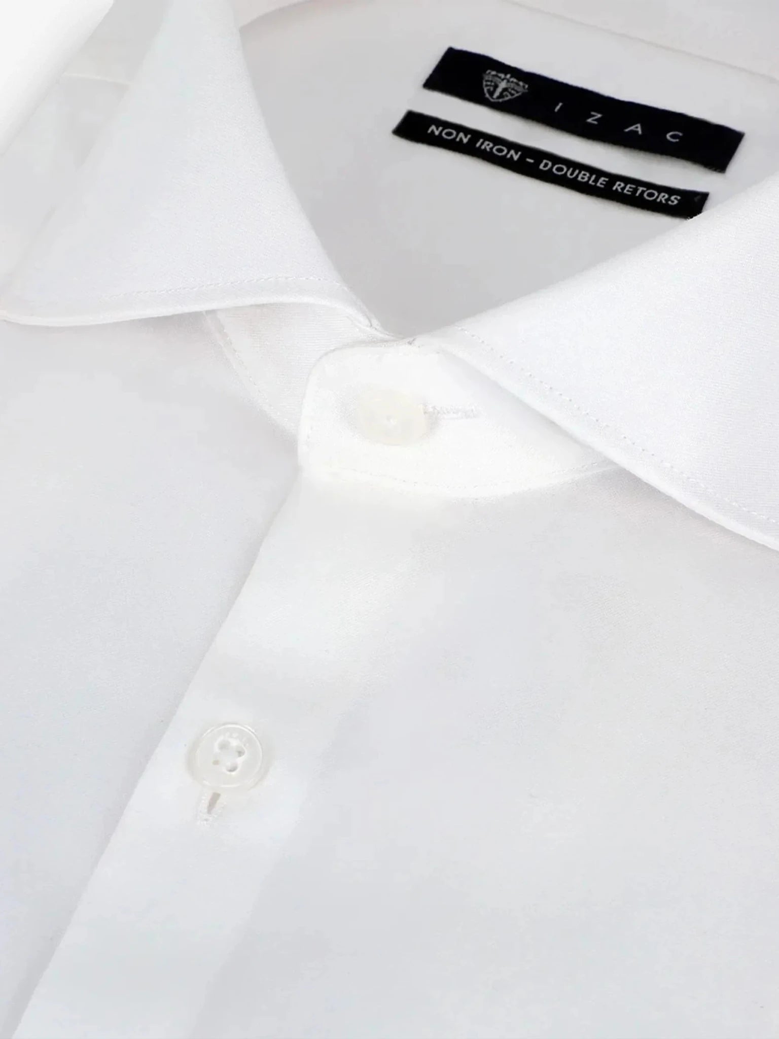 Chemise non iron blanche - IZAC
