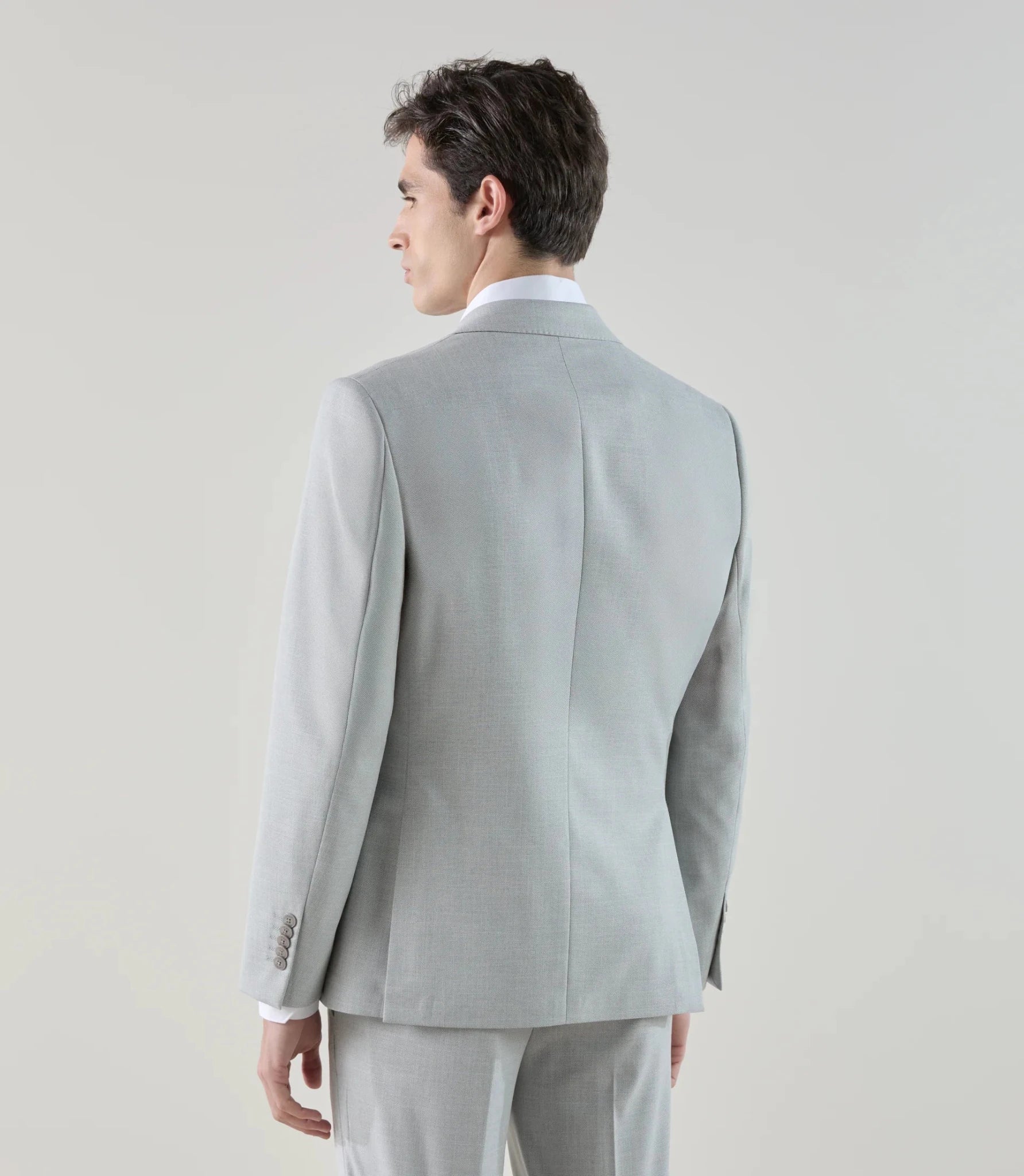 Costume 2 boutons gris clair - IZAC