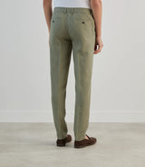 Pantalon casual avec cordon de serrage kaki - IZAC