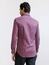 Chemise fantaisie bordeaux