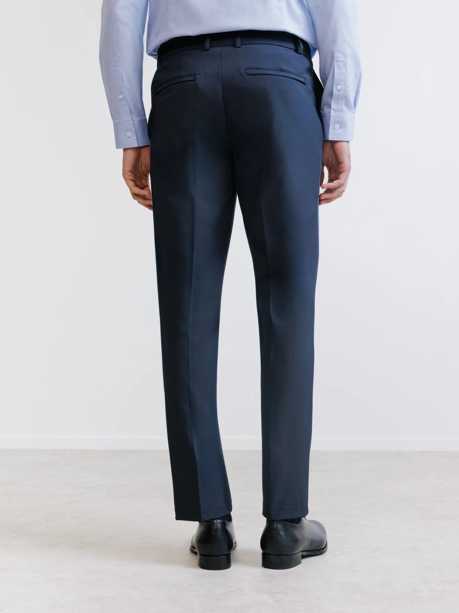 Pantalon ville en tissu technique marine - IZAC