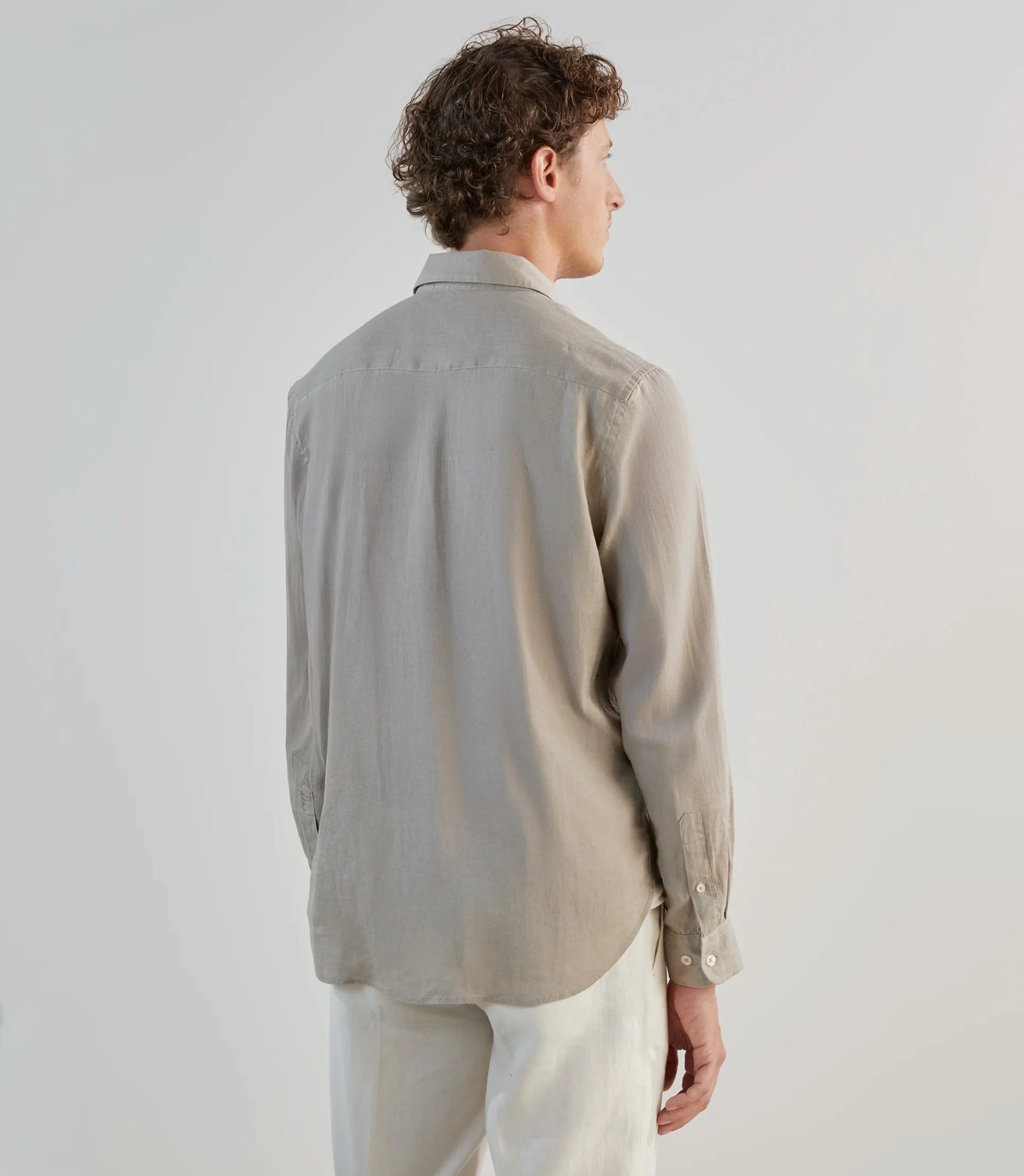 Chemise 100% lin sable - IZAC