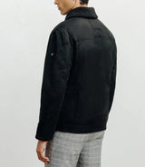 Black bomber jacket