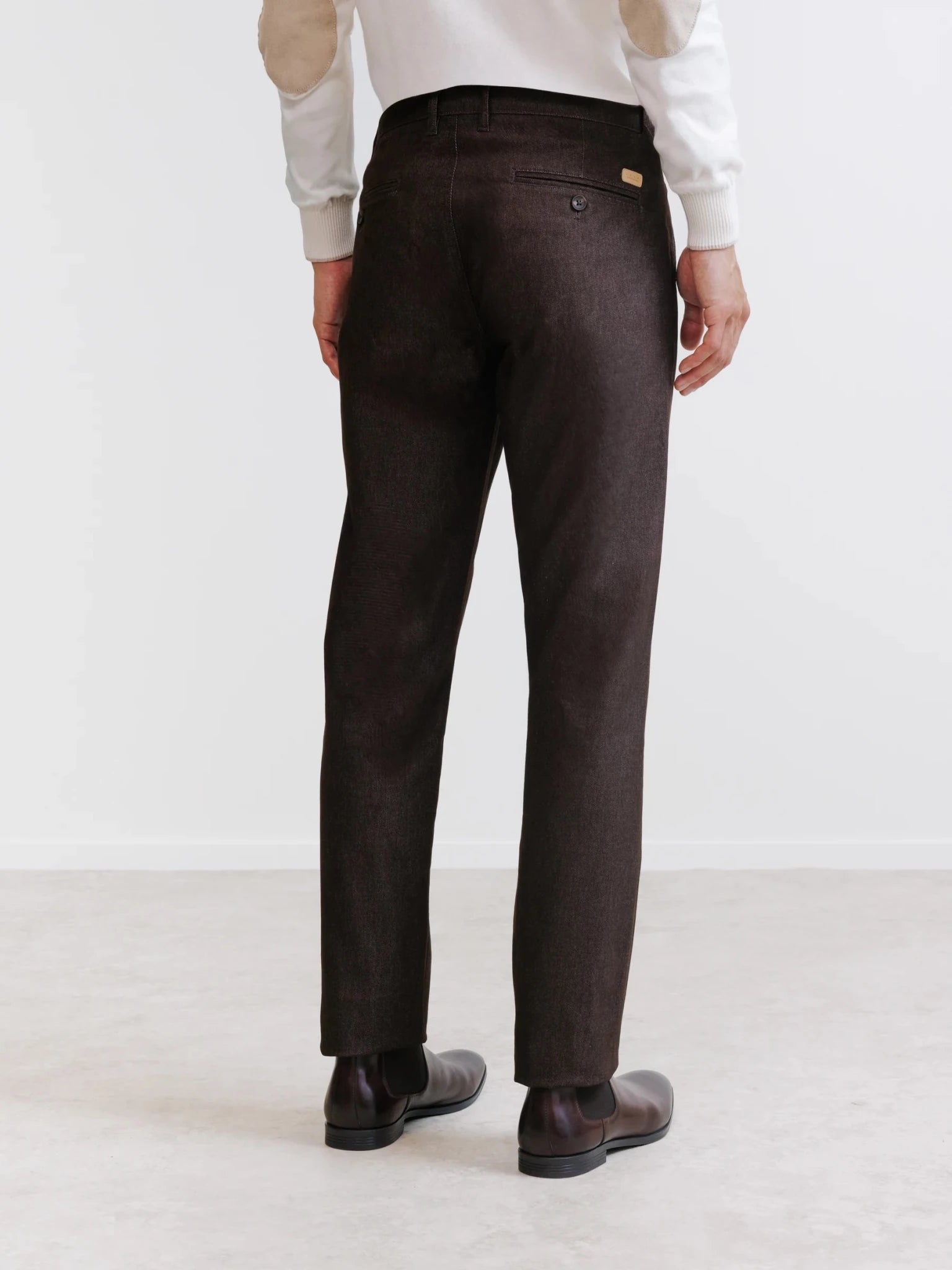 Pantalon casual marron - IZAC
