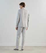 Veste ville 100% lin grise