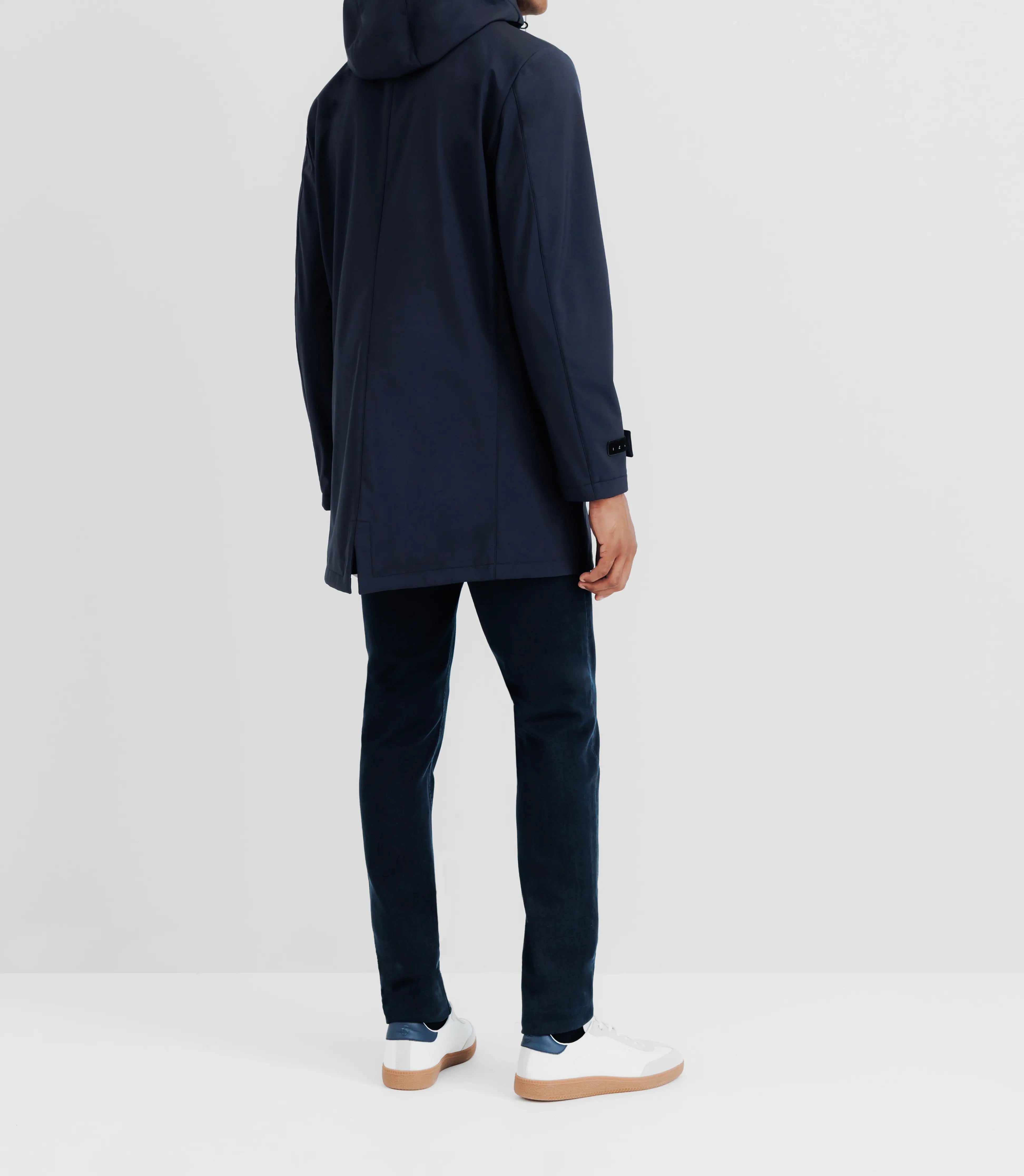 Parka col montant marine - IZAC