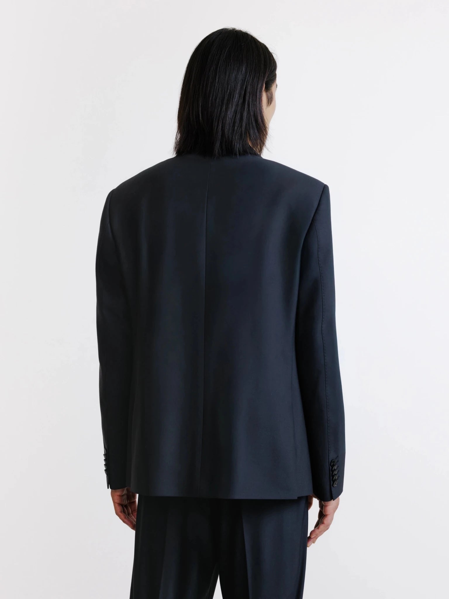 Veste croisée noire - IZAC