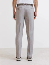 Pantalon en maille taupe - IZAC