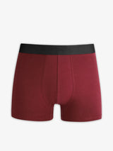 Pack de 3 boxers bordeaux - IZAC