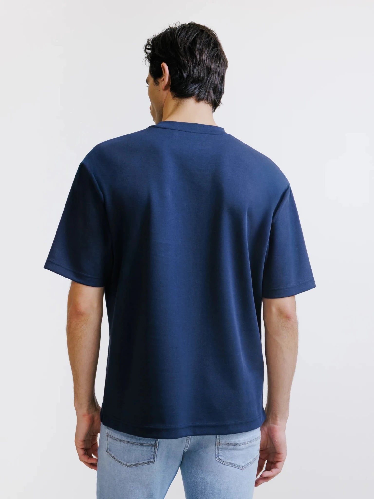 T-shirt oversize marine