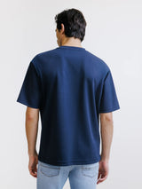 T-shirt oversize marine