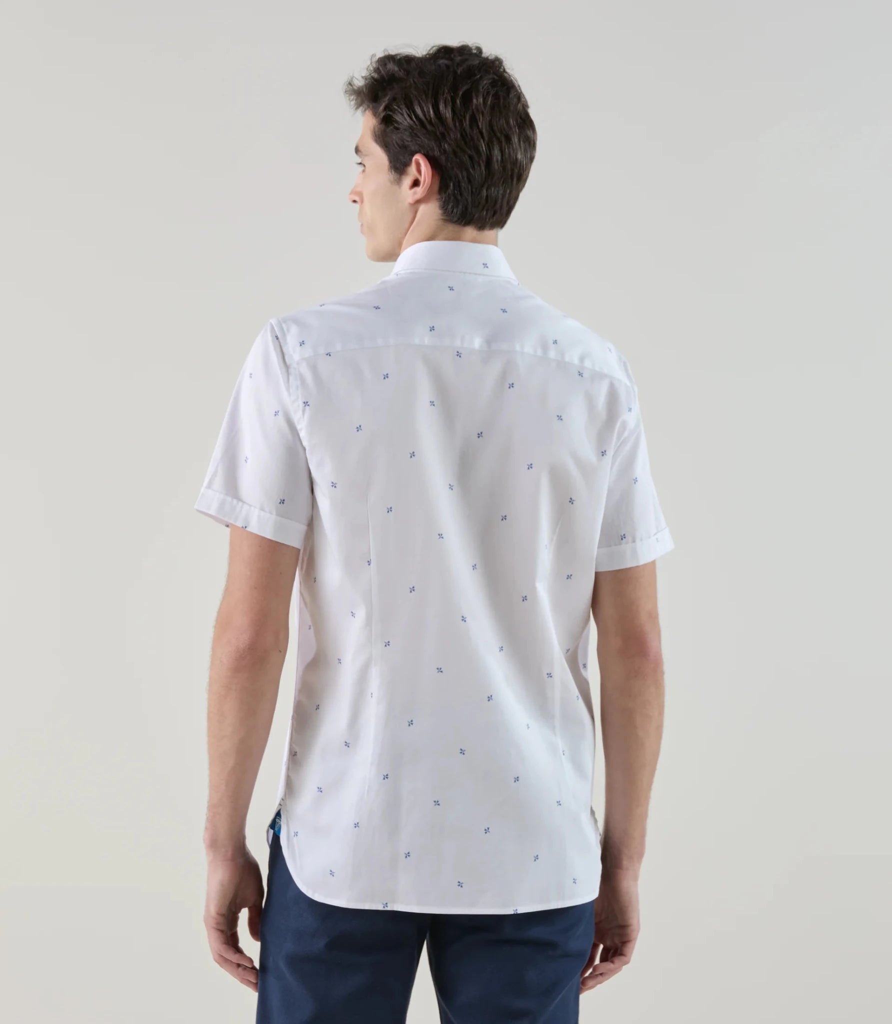 Chemise fantaisie blanche - IZAC