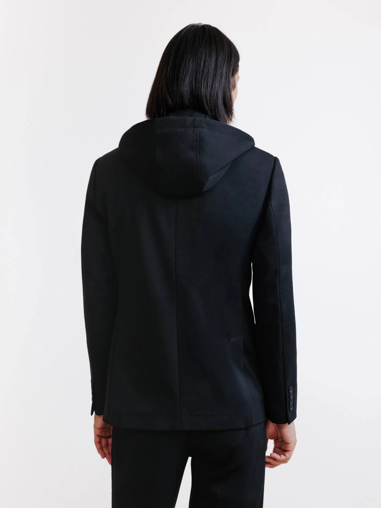 Veste en maille avec parementure noire - IZAC
