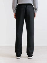 Black elasticated waist trousers