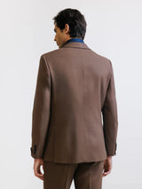 Costume croisé bronze
