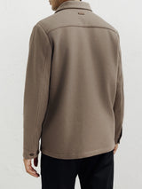 Taupe 3-pocket casual jacket