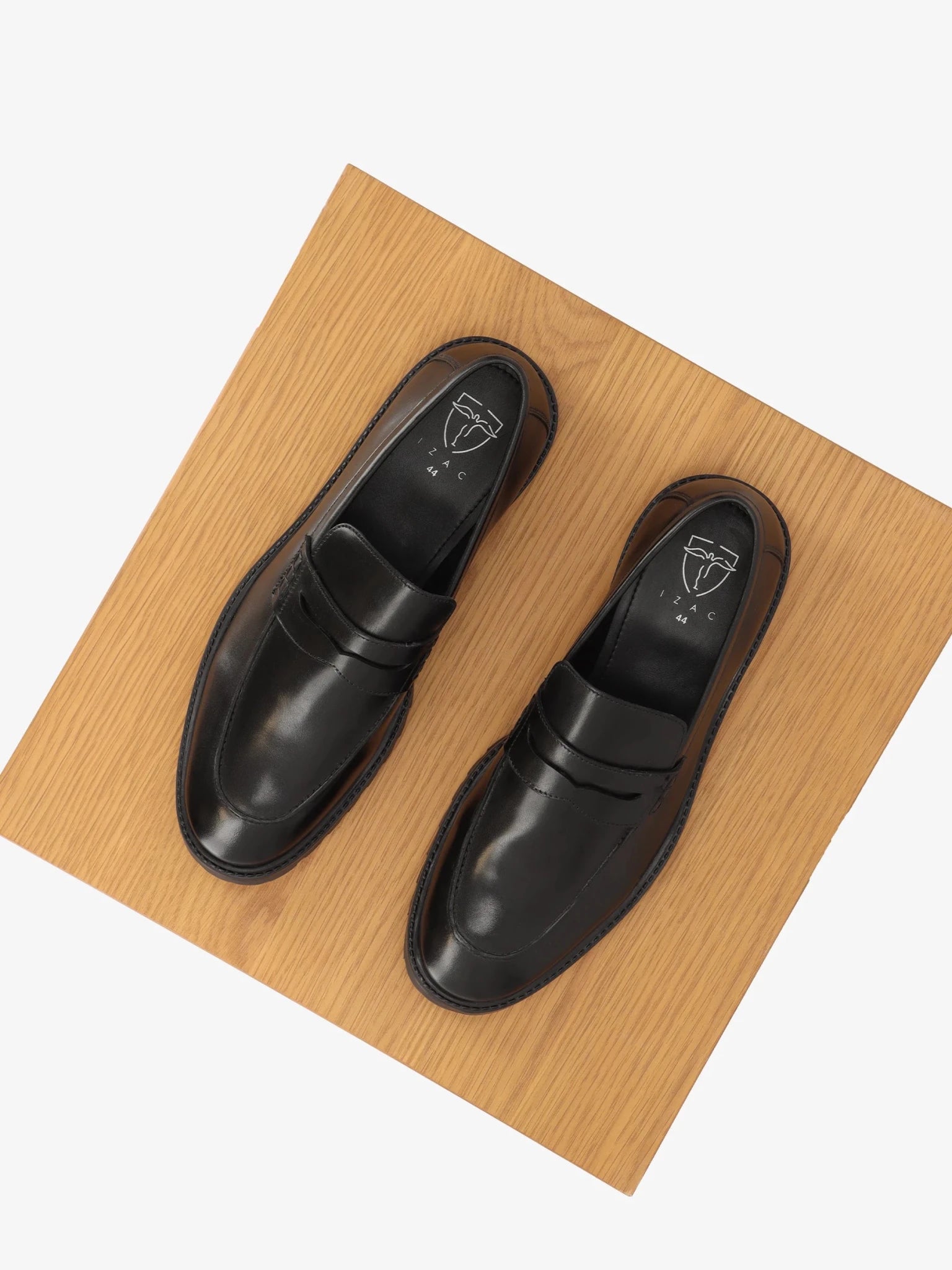 Mocassin ville noir - IZAC