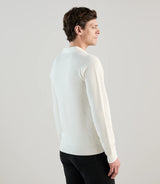 Pull col polo ecru - IZAC