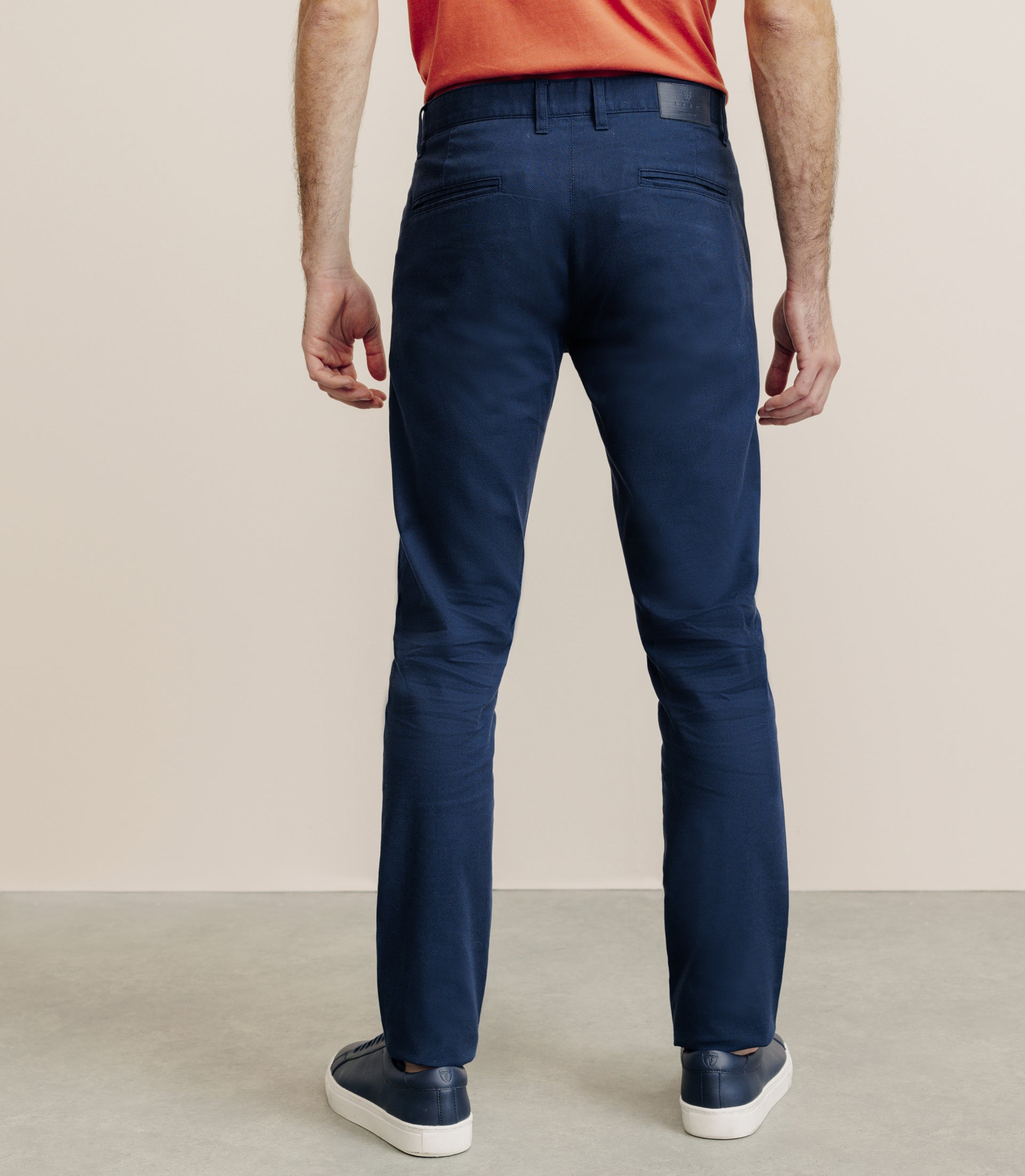 Pantalon armuré slim marine