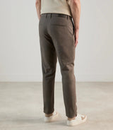 Pantalon armuré châtain