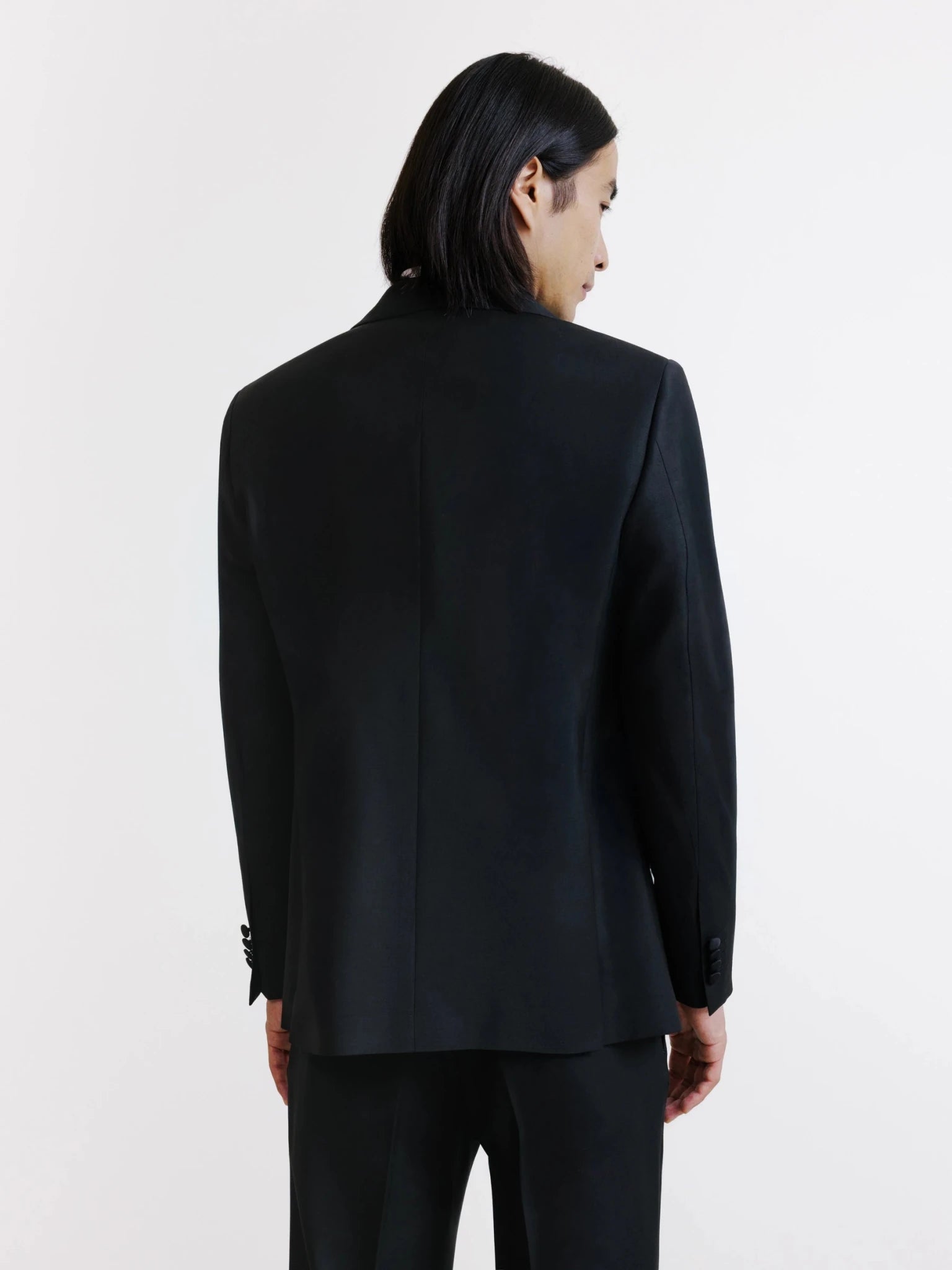 Costume croisé noir - IZAC