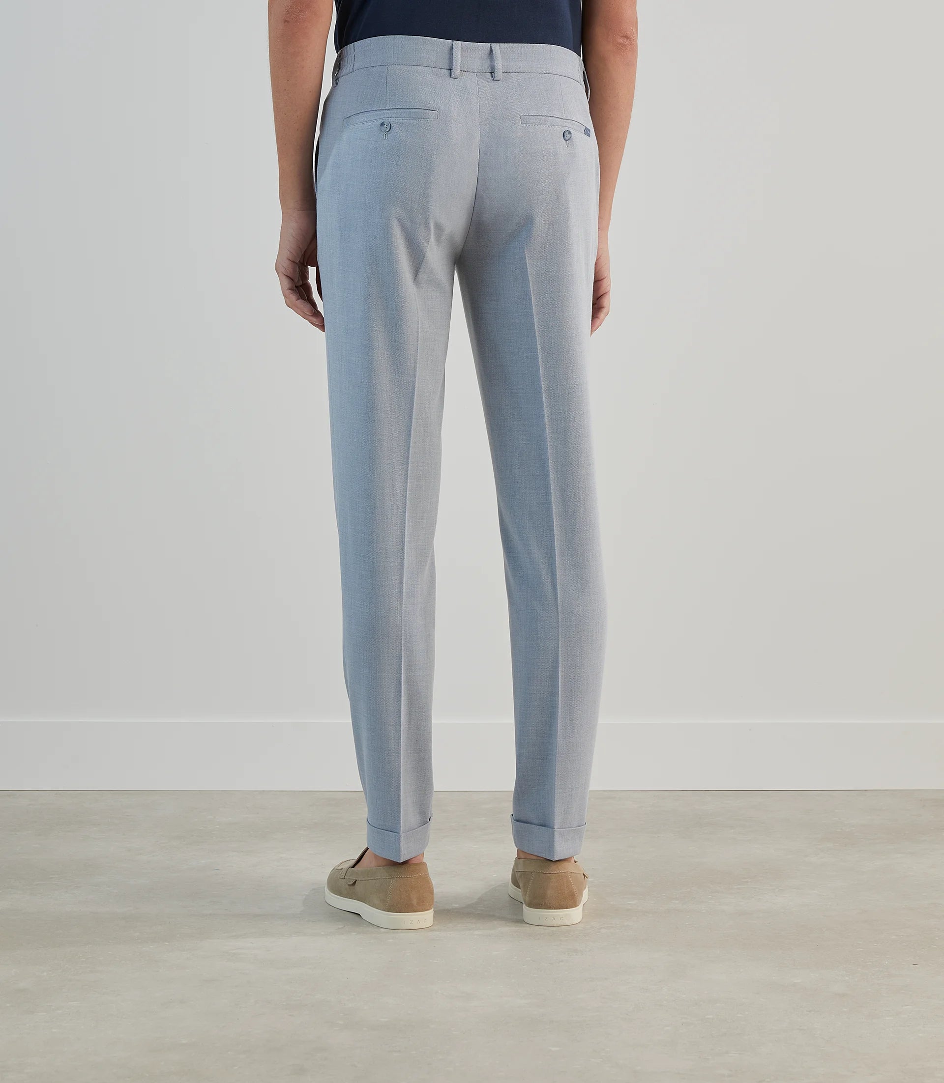 Pantalon casual bleu ciel - IZAC