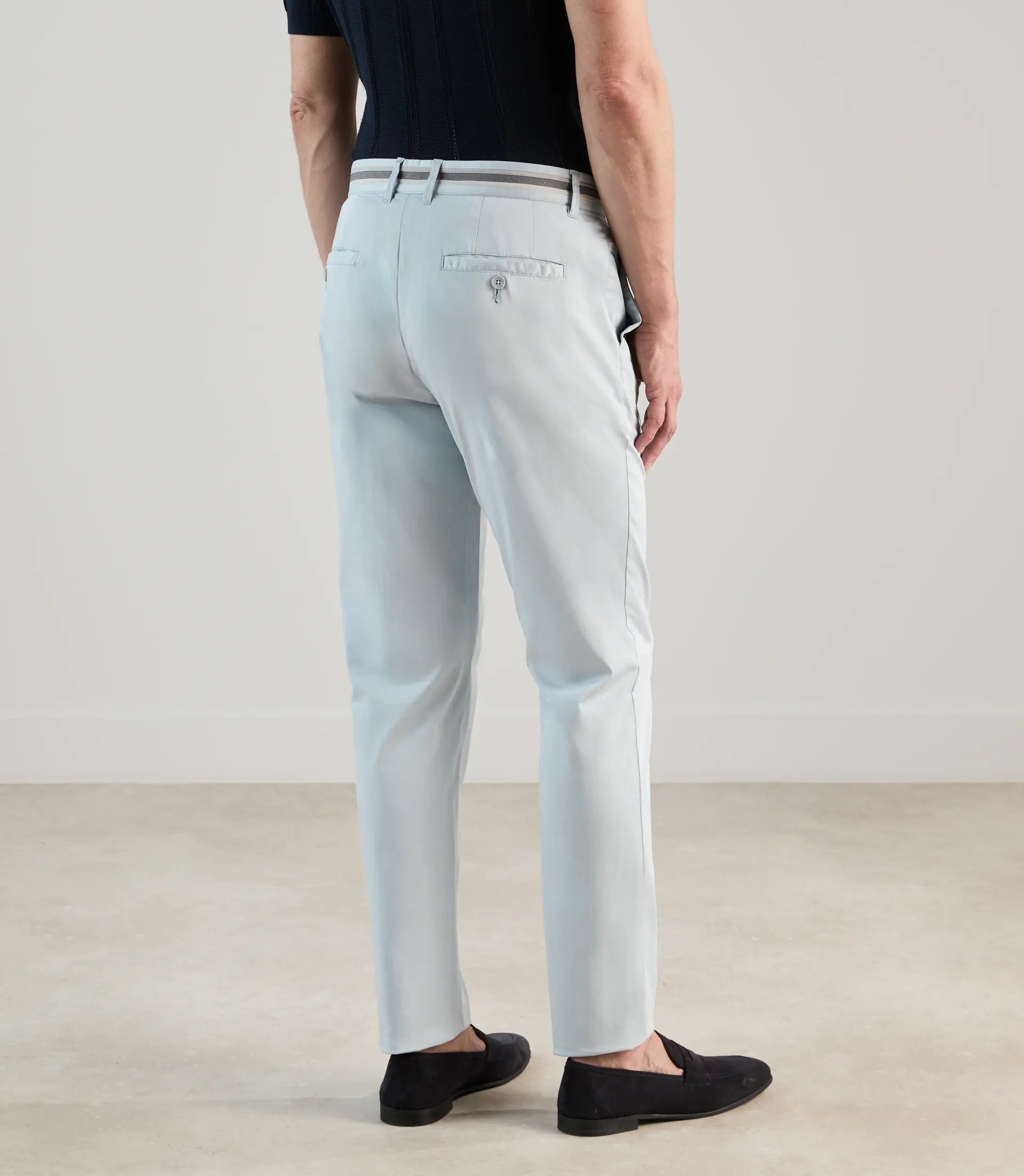 Pantalon chino bleu ciel - IZAC