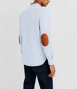 Chemise casual bleue - IZAC