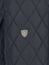 Blouson col motard marine - IZAC