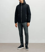 Blouson à capuche noir