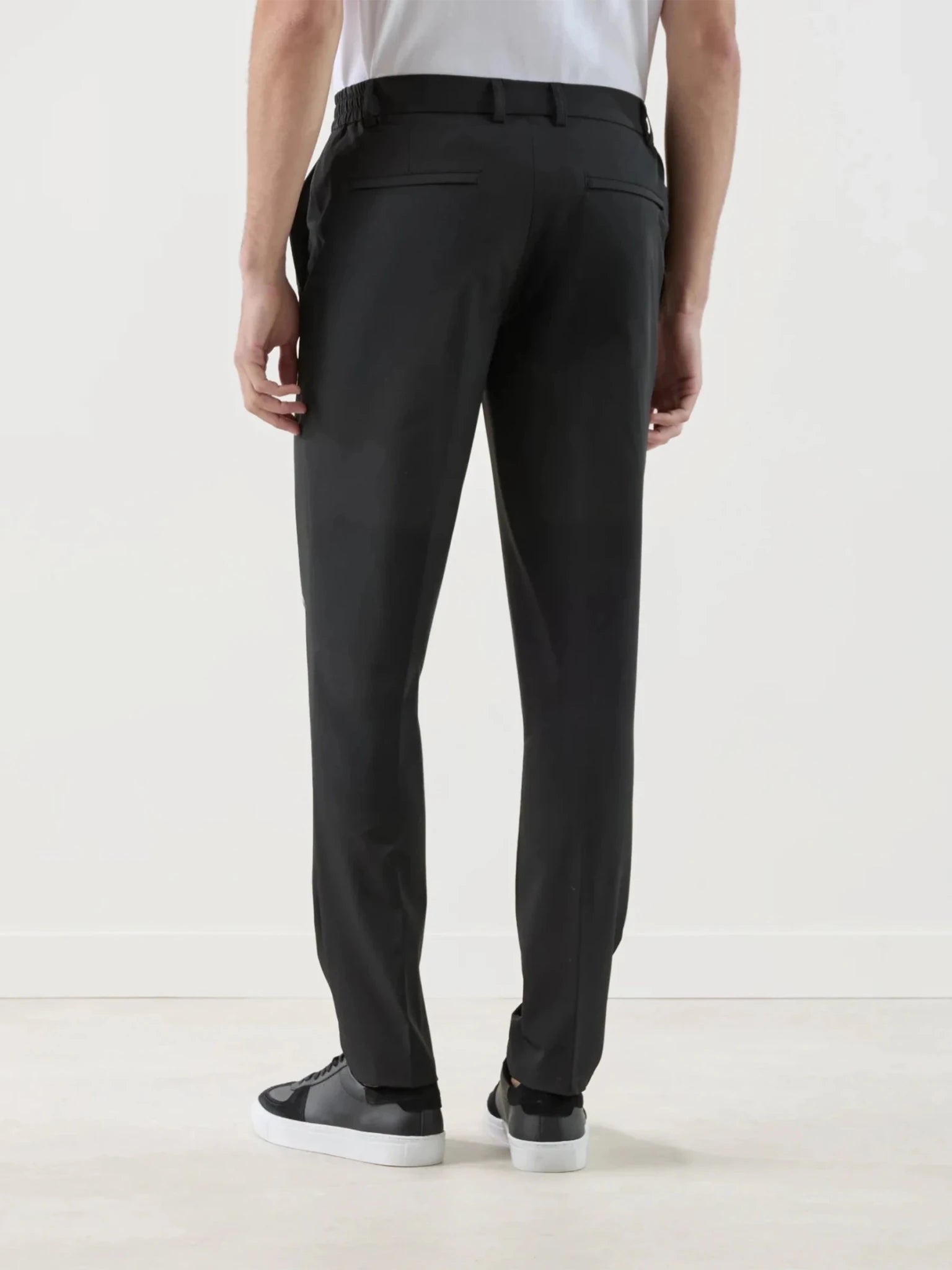 Pantalon ville en tissu technique noir - IZAC