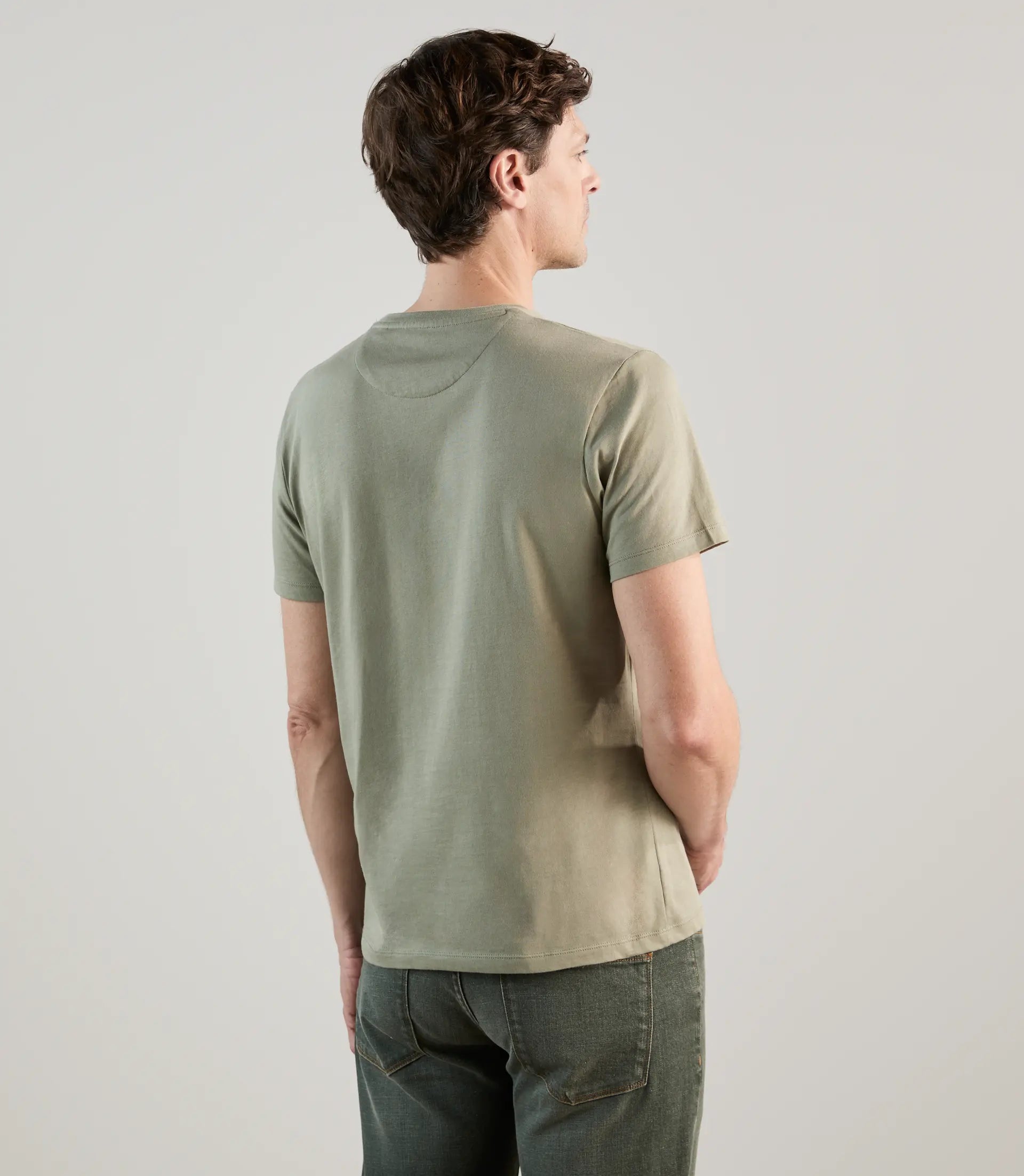 T-shirt à manches courtes sauge - IZAC