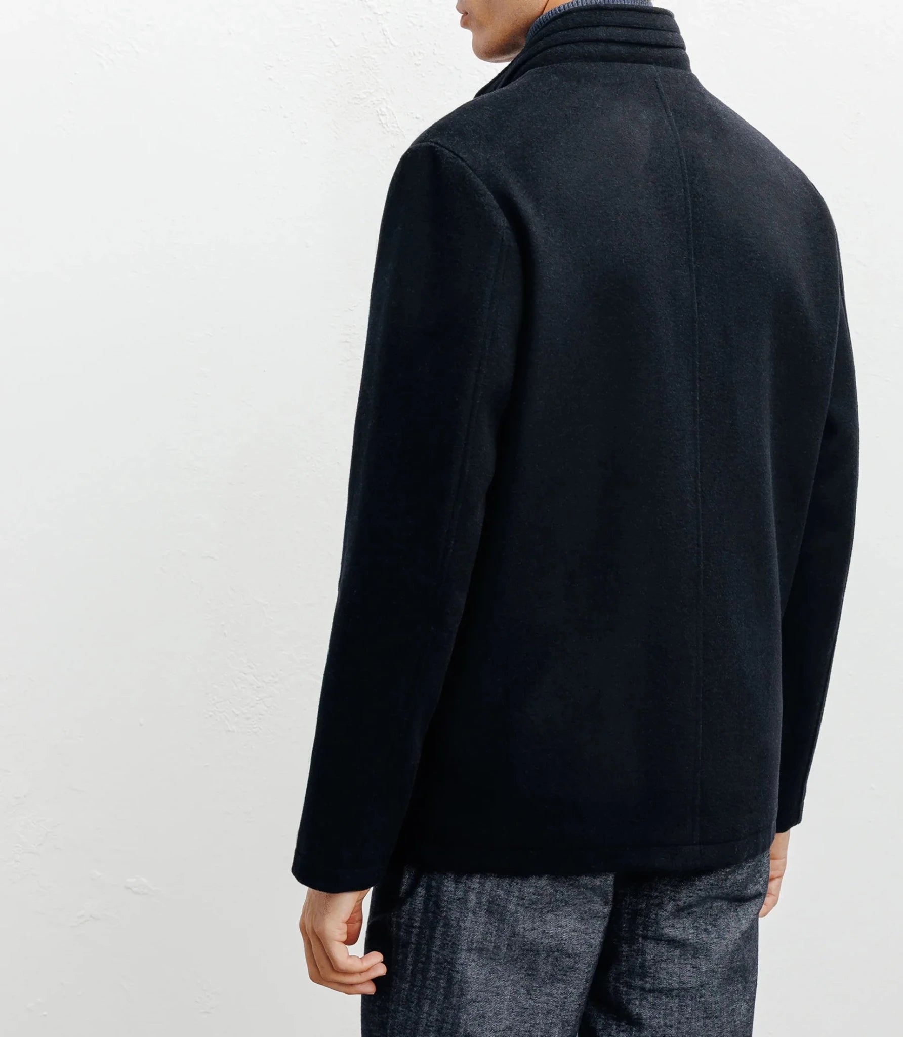 Navy casual jacket