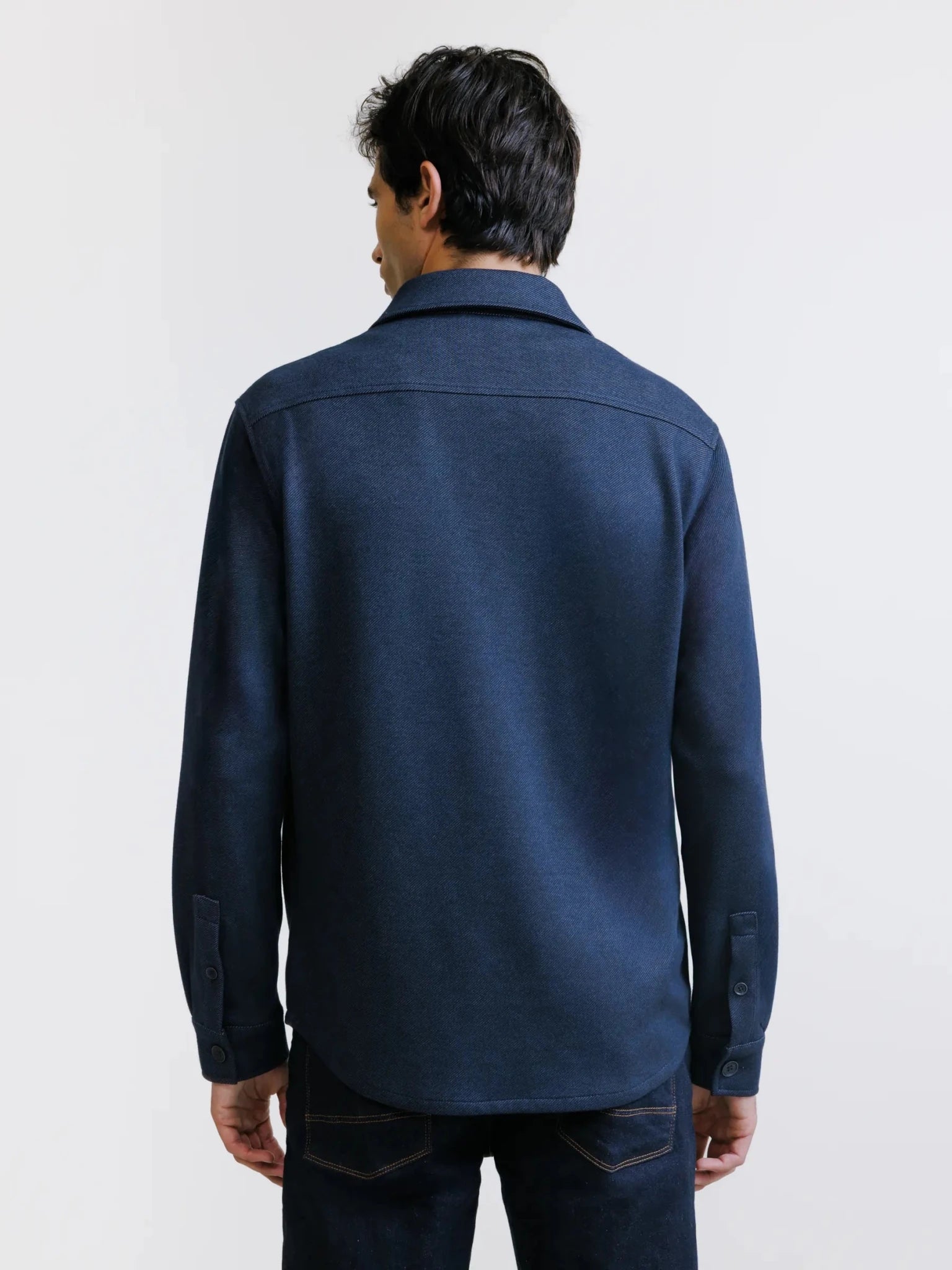 Surchemise casual marine - IZAC