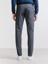 Pantalon armuré slim gris