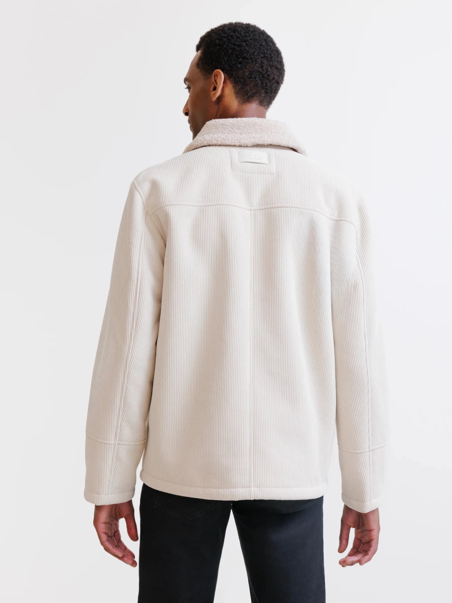 Blouson col chemise écru - IZAC