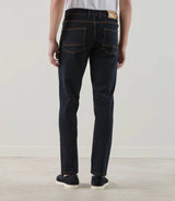 Jean 5 poches stretch marine foncé - IZAC