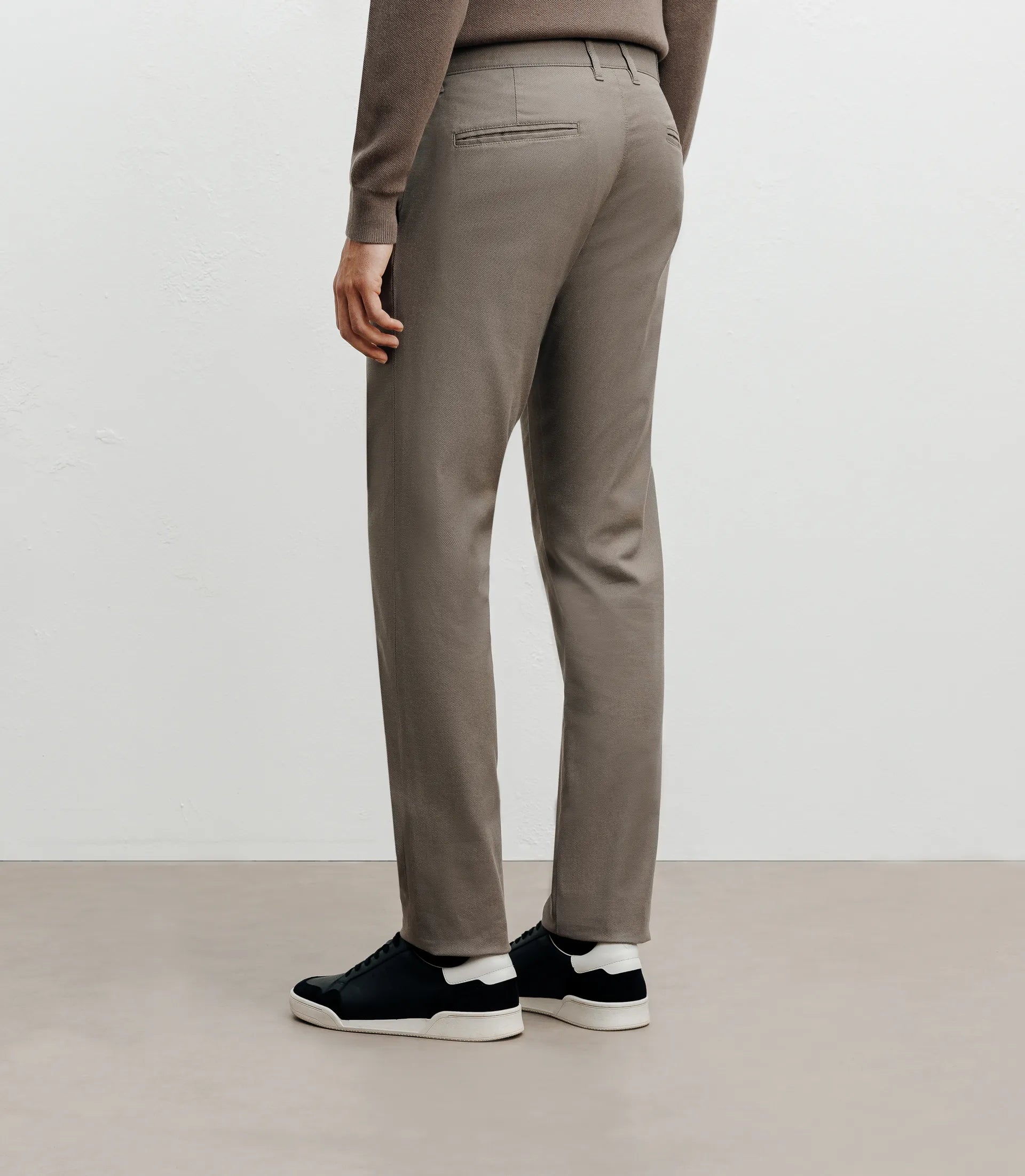Pantalon armuré slim taupe - IZAC