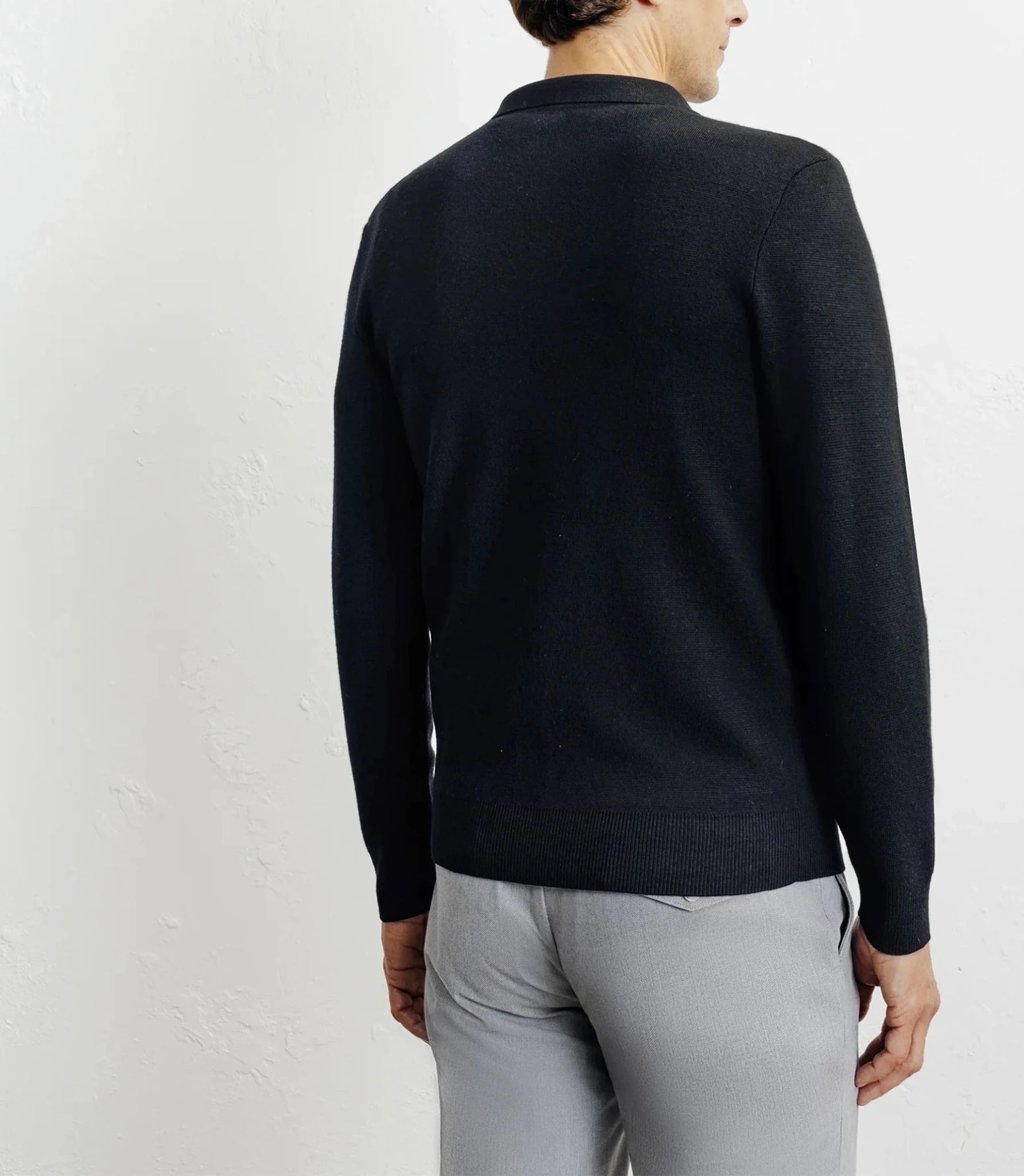 Cardigan surchemise en maille noir - IZAC