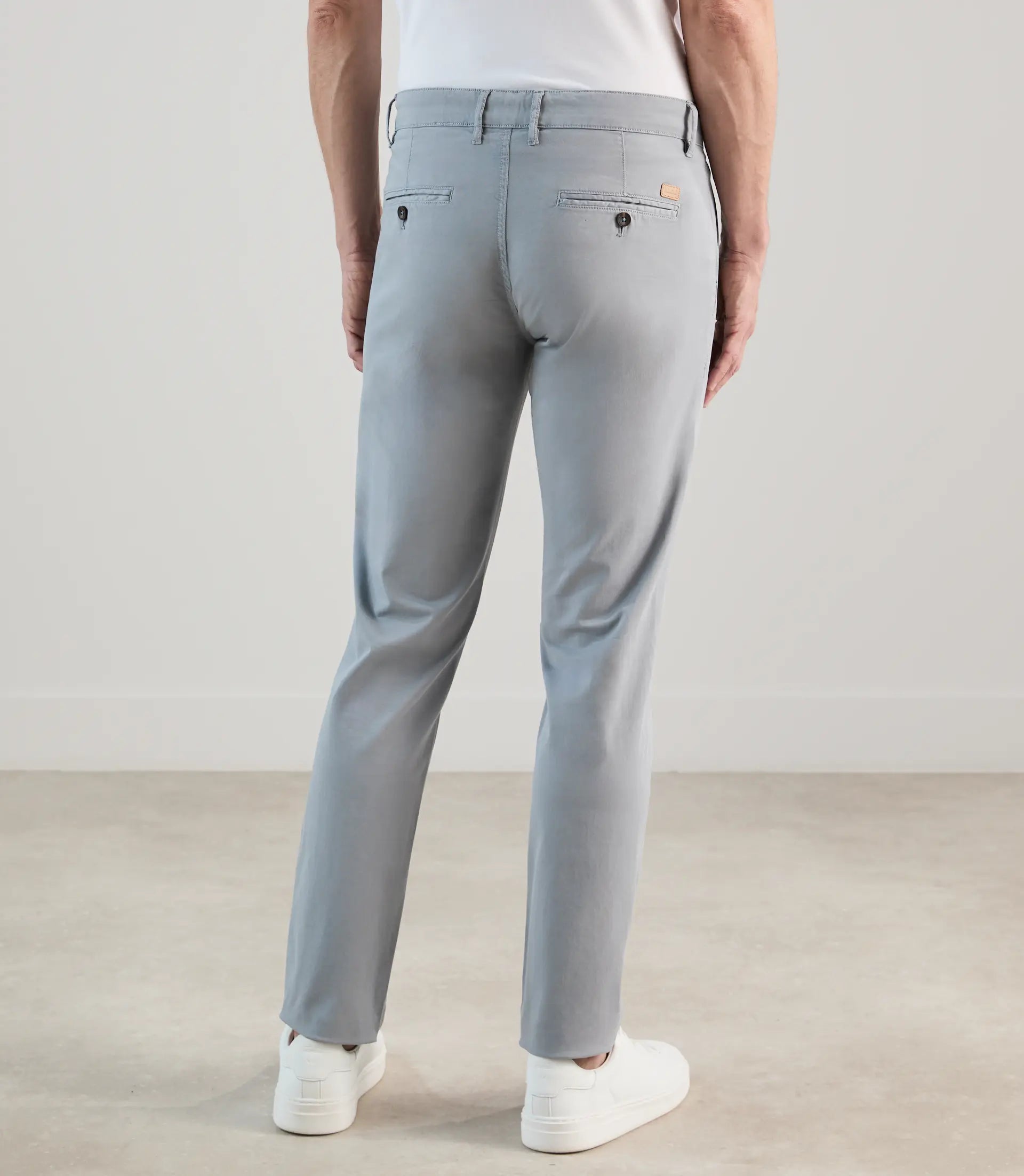 Pantalon chino bleu gris clair - IZAC